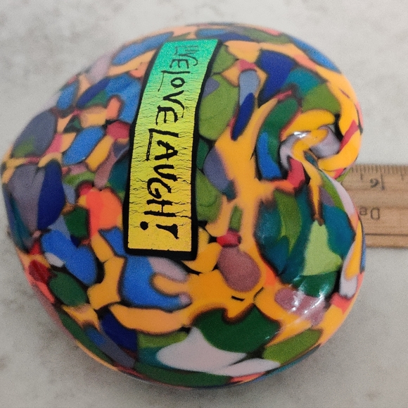 Signed Mad Art Paperweight Art Glass - Picture 11 of 12